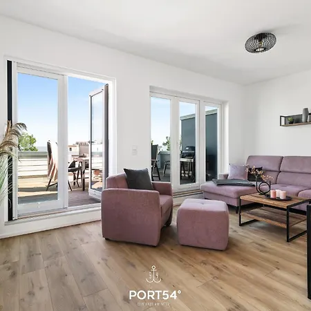 Apartment Strandwohnung Mit Meerblick Ueber Felder, Fusslaeufig Zum Strand, 3 Schlafzimmer, Infrarotsauna