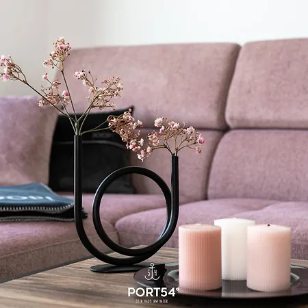 Strandwohnung Mit Meerblick Ueber Felder, Fusslaeufig Zum Strand, 3 Schlafzimmer, Infrarotsauna Lejlighed