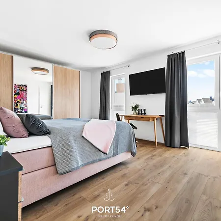 Lejlighed Strandwohnung Mit Meerblick Ueber Felder, Fusslaeufig Zum Strand, 3 Schlafzimmer, Infrarotsauna