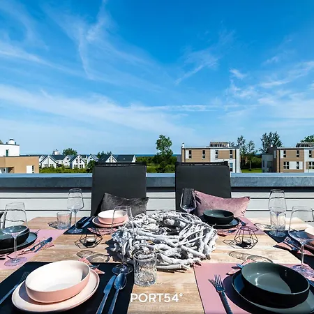 Strandwohnung Mit Meerblick Ueber Felder, Fusslaeufig Zum Strand, 3 Schlafzimmer, Infrarotsauna Lejlighed