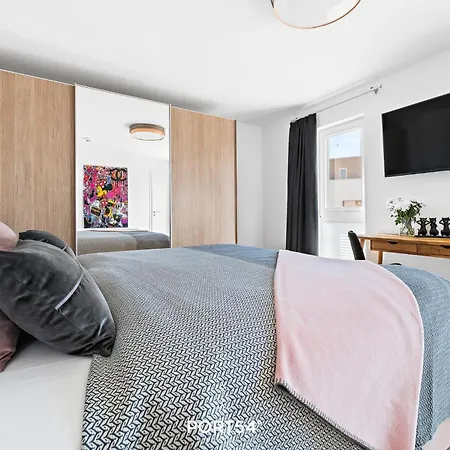 Apartment Strandwohnung Mit Meerblick Ueber Felder, Fusslaeufig Zum Strand, 3 Schlafzimmer, Infrarotsauna *